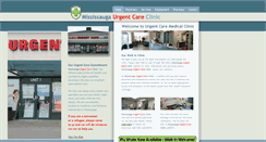 Desktop Screenshot of mississaugaurgentcareclinic.com