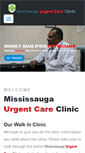 Mobile Screenshot of mississaugaurgentcareclinic.com